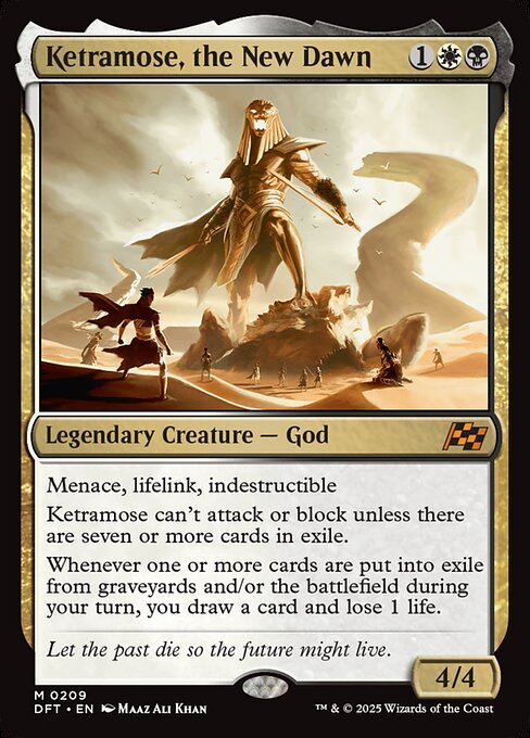 Ketramose, the New Dawn (DFT 209)