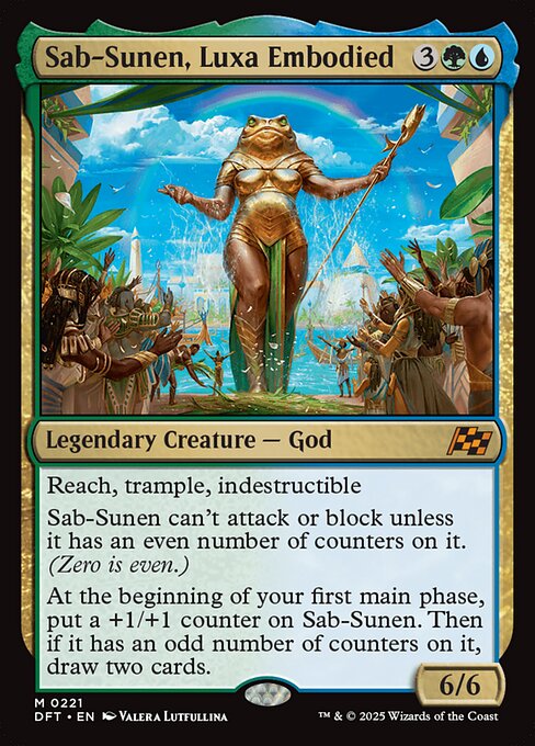 Sab-Sunen, Luxa Embodied (DFT 221)