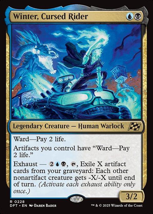 Winter, Cursed Rider (DFT 228)