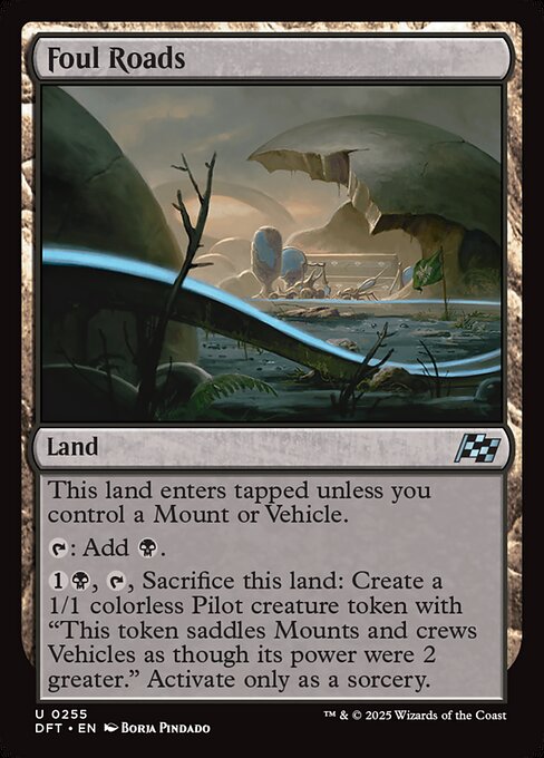 Foul Roads (DFT 255)