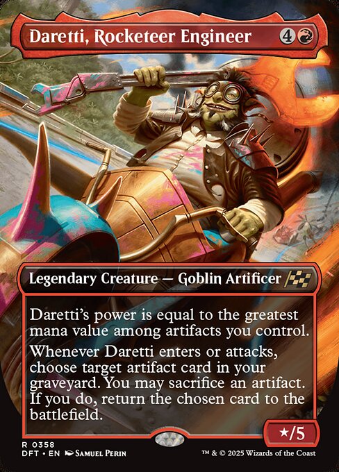 Daretti, Rocketeer Engineer (DFT 358)