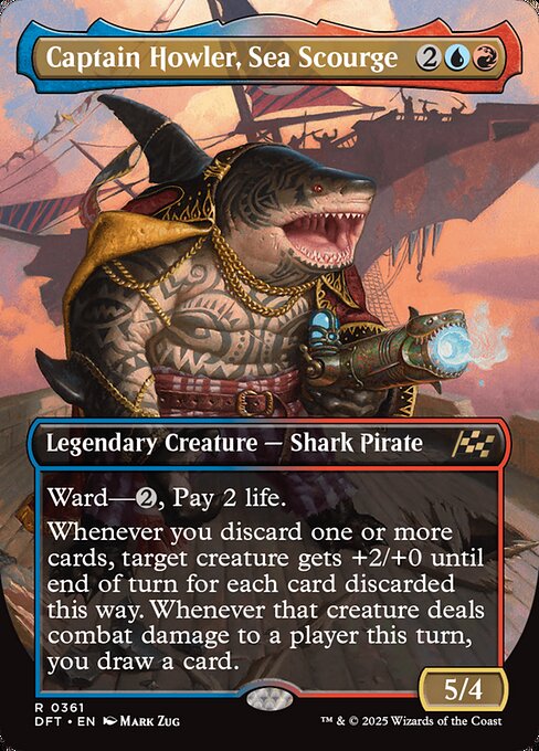 Captain Howler, Sea Scourge (DFT 361)