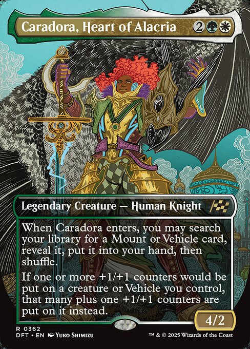 Caradora, Heart of Alacria (DFT 362)