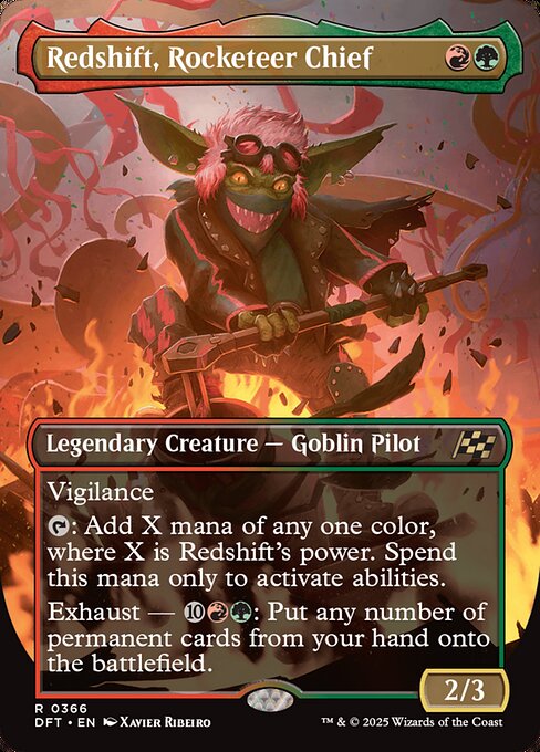 Redshift, Rocketeer Chief (DFT 366)