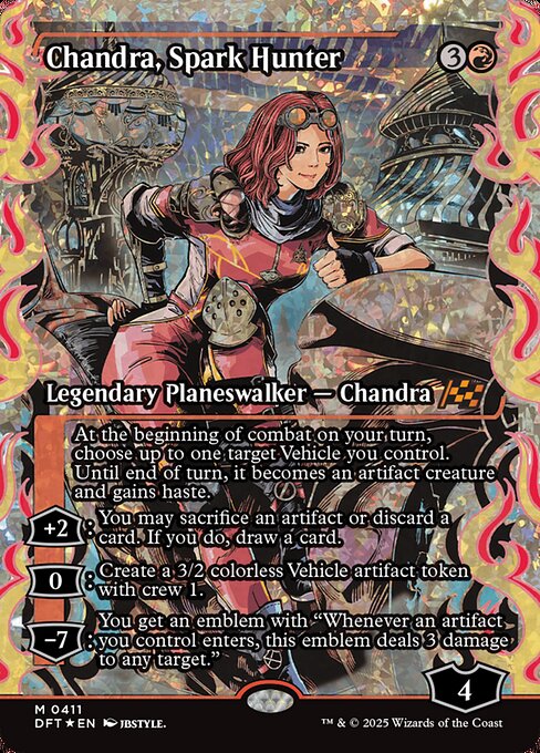 Chandra, Spark Hunter (DFT 411)