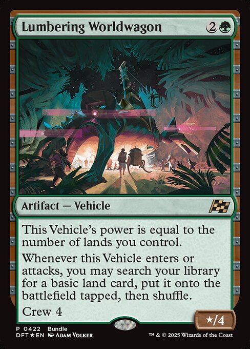 Lumbering Worldwagon (DFT 422)