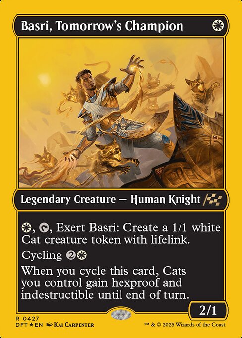 Basri, Tomorrow's Champion (DFT 427)