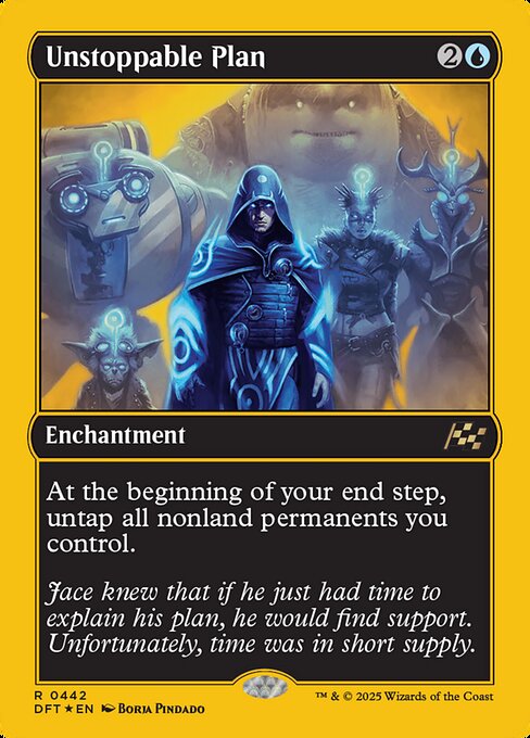 Unstoppable Plan (DFT 442)