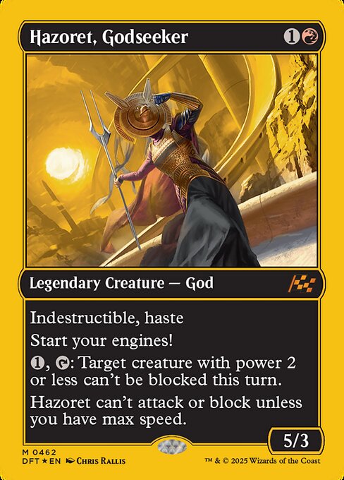 Hazoret, Godseeker (DFT 462)