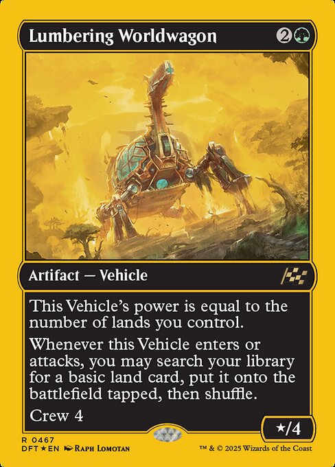 Lumbering Worldwagon (DFT 467)