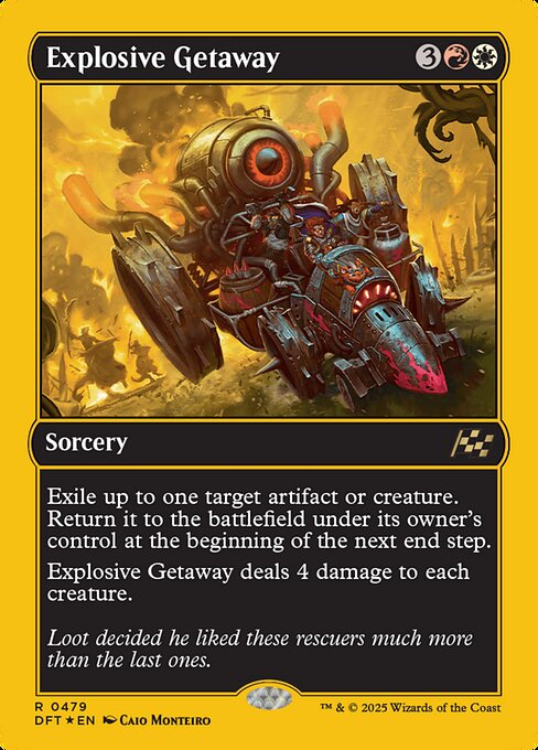 Explosive Getaway (DFT 479)