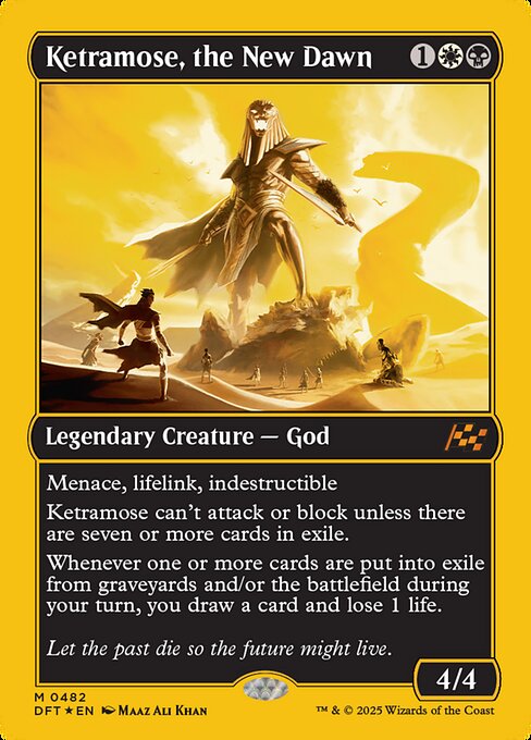 Ketramose, the New Dawn (DFT 482)
