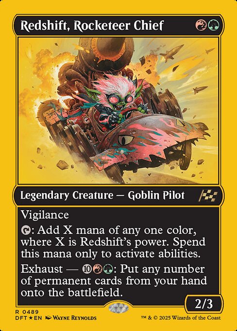 Redshift, Rocketeer Chief (DFT 489)