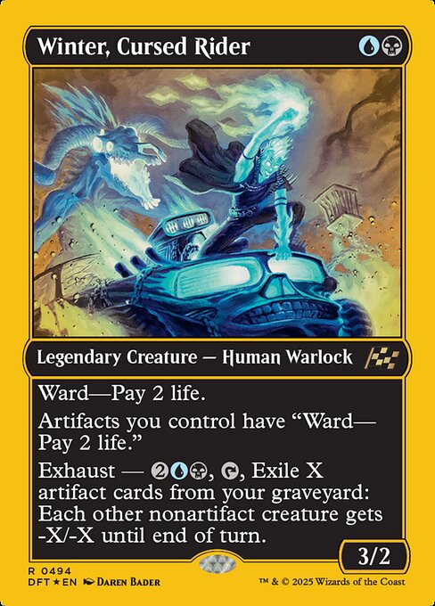 Winter, Cursed Rider (DFT 494)