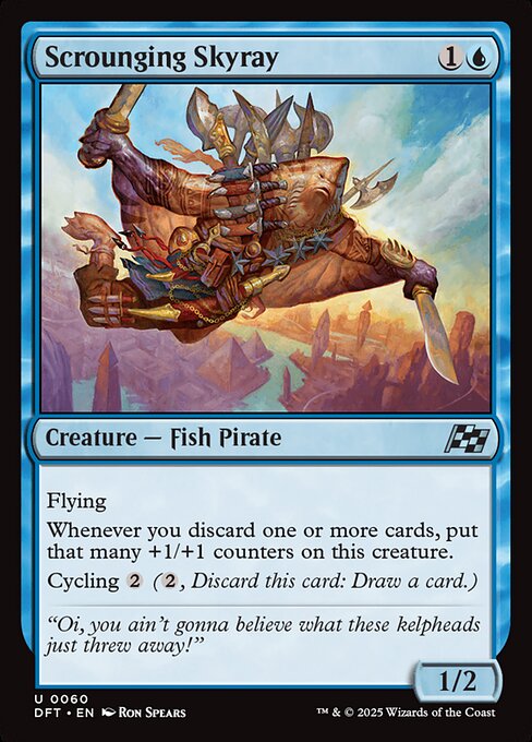 Scrounging Skyray (DFT 60)