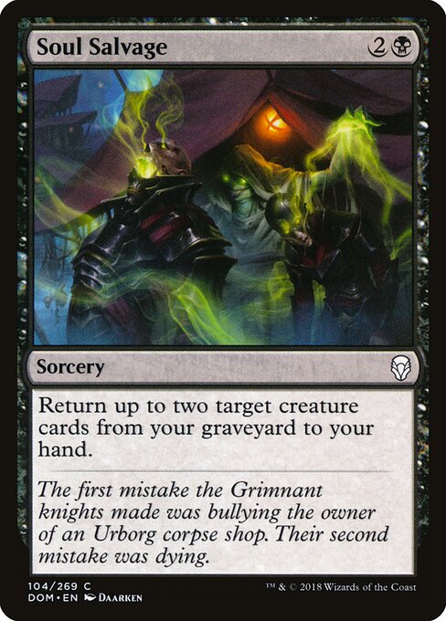 Soul Salvage (DOM 104)