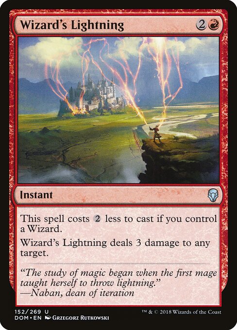 Wizard's Lightning (DOM 152)