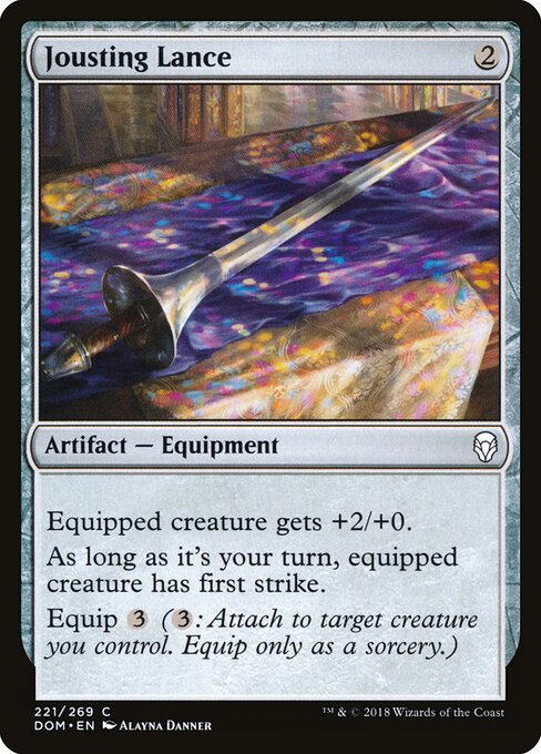 Jousting Lance (DOM 221)