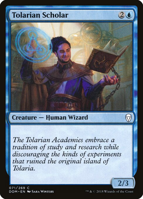 Tolarian Scholar (DOM 71)
