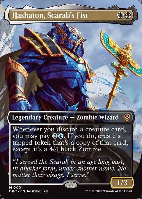 Hashaton, Scarab's Fist (DRC 1)