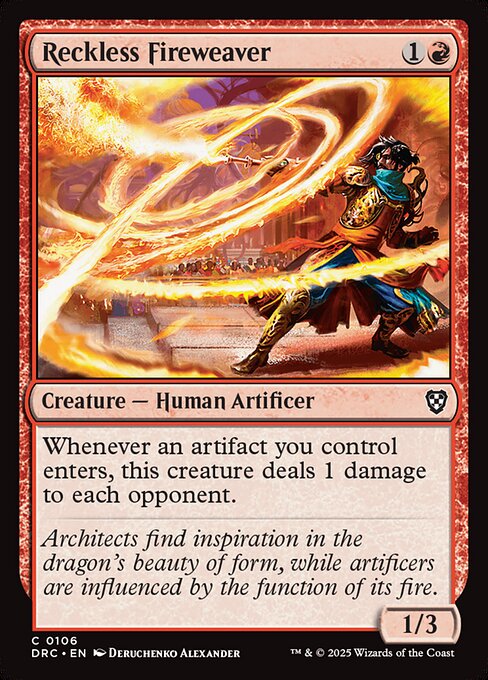 Reckless Fireweaver (DRC 106)