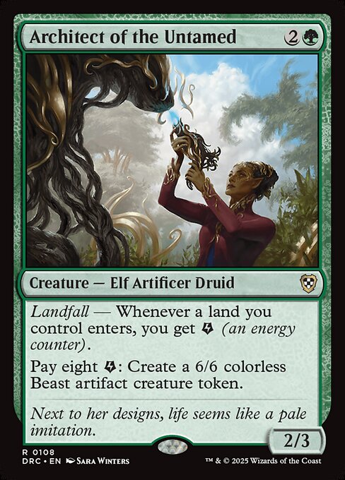 Architect of the Untamed (DRC 108)