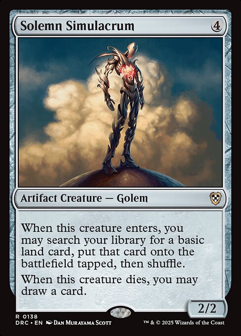 Solemn Simulacrum (DRC 138)
