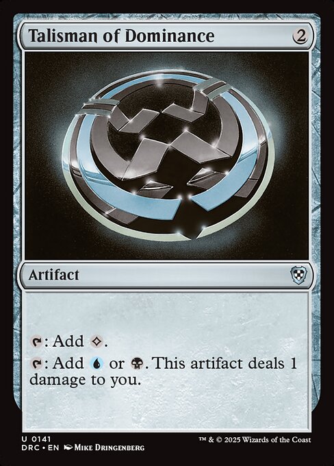 Talisman of Dominance (DRC 141)