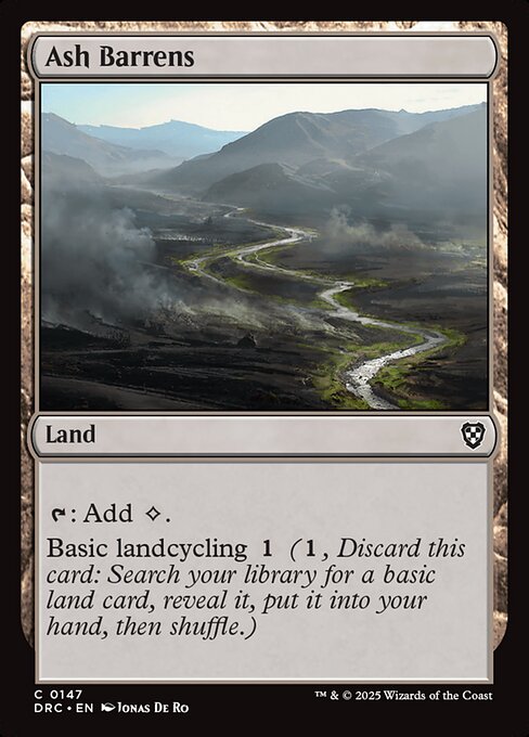 Ash Barrens (DRC 147)