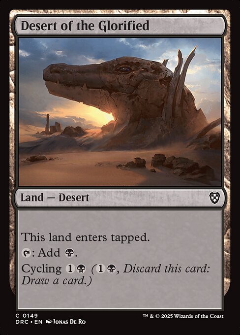 Desert of the Glorified (DRC 149)