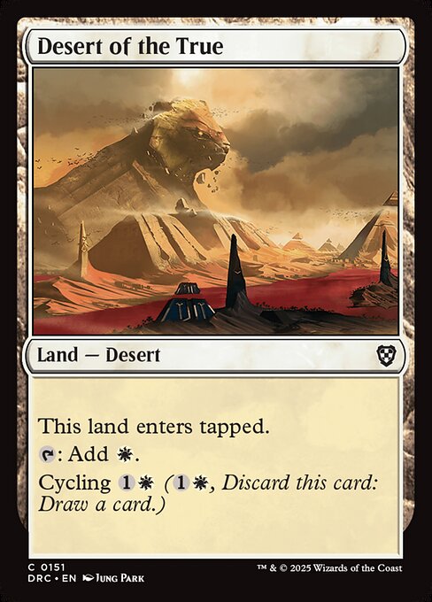 Desert of the True (DRC 151)