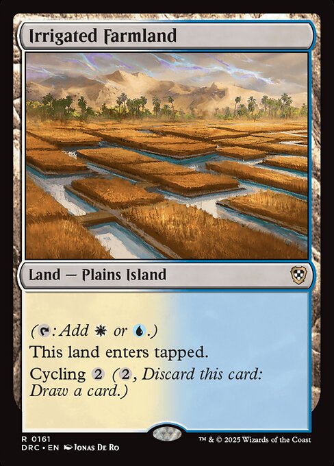 Irrigated Farmland (DRC 161)