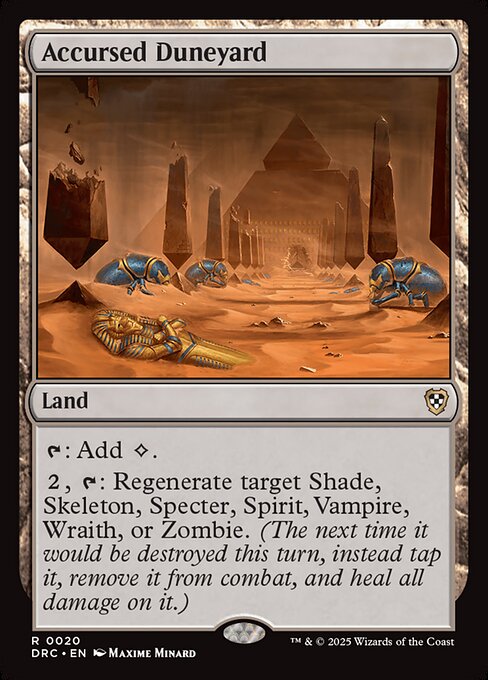 Accursed Duneyard (DRC 20)