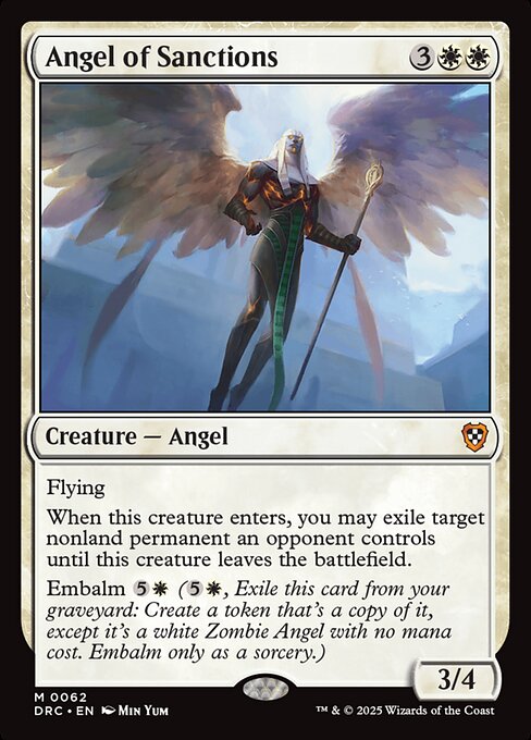 Angel of Sanctions (DRC 62)
