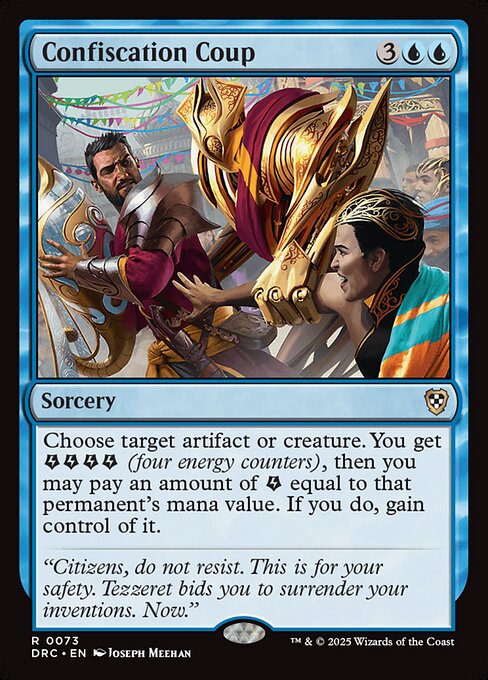 Confiscation Coup (DRC 73)