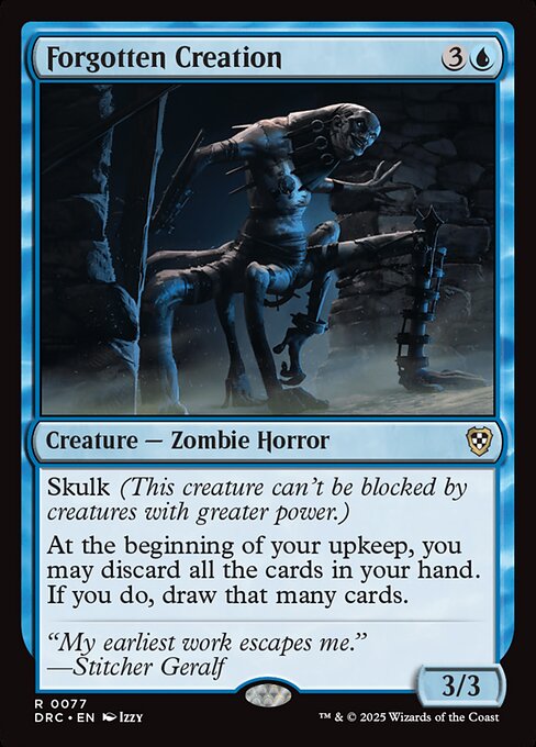 Forgotten Creation (DRC 77)