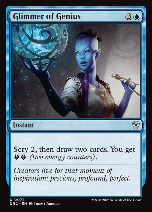 Glimmer of Genius (DRC 78)