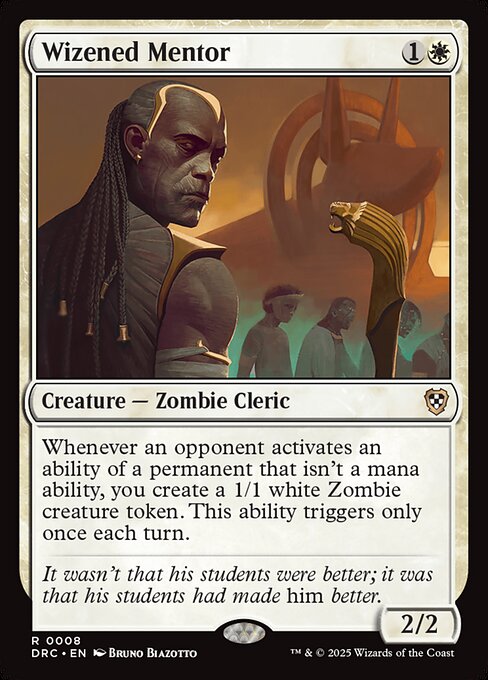 Wizened Mentor (DRC 8)