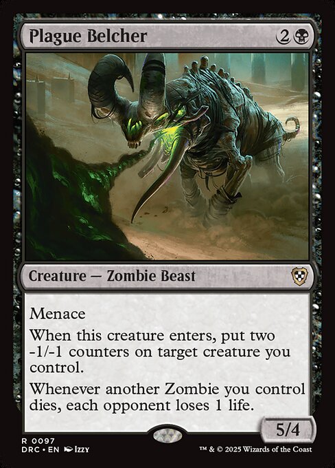 Plague Belcher (DRC 97)