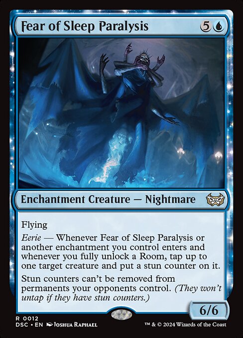 Fear of Sleep Paralysis (DSC 12)