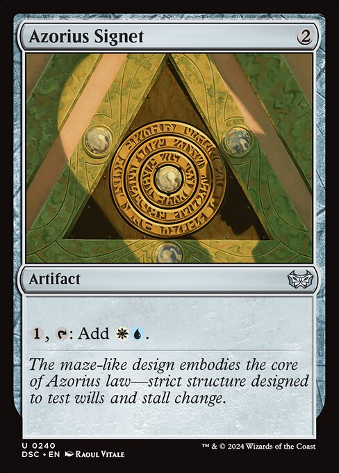 Azorius Signet (DSC 240)