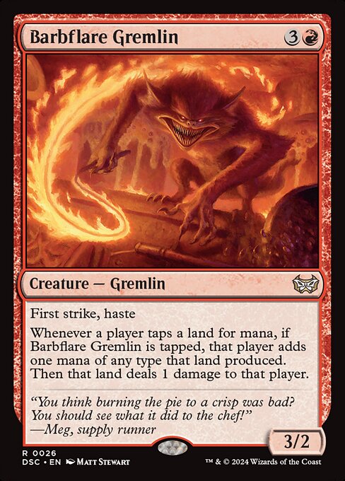 Barbflare Gremlin (DSC 26)