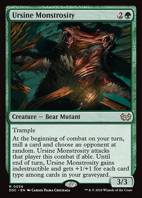 Ursine Monstrosity (DSC 36)