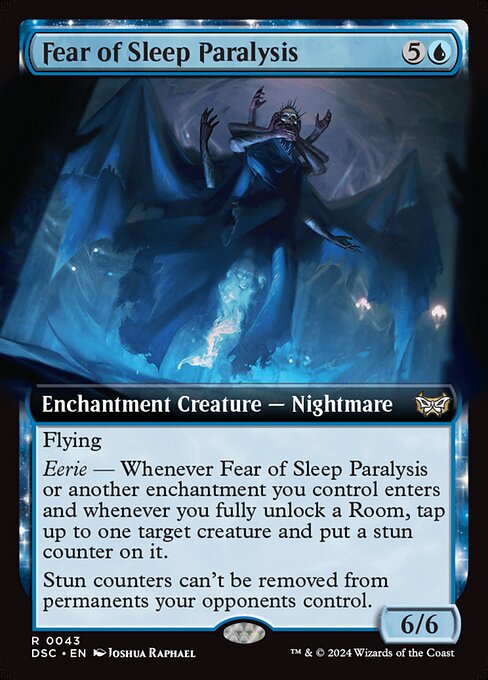 Fear of Sleep Paralysis (DSC 43)