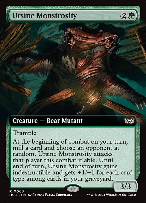 Ursine Monstrosity (DSC 63)