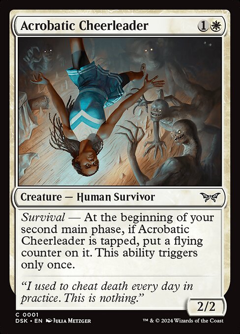 Acrobatic Cheerleader (DSK 1)