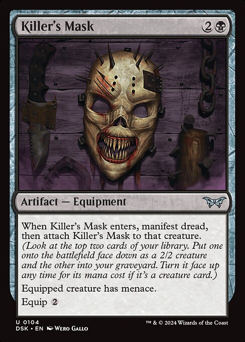 Killer's Mask (DSK 104)