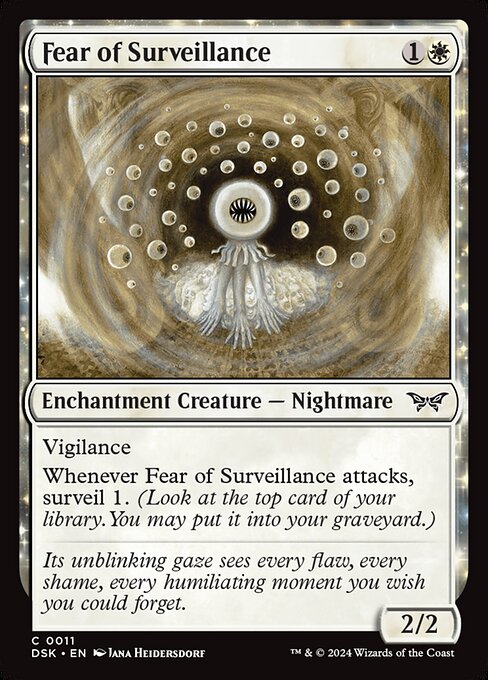 Fear of Surveillance (DSK 11)