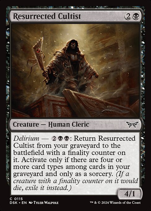 Resurrected Cultist (DSK 115)
