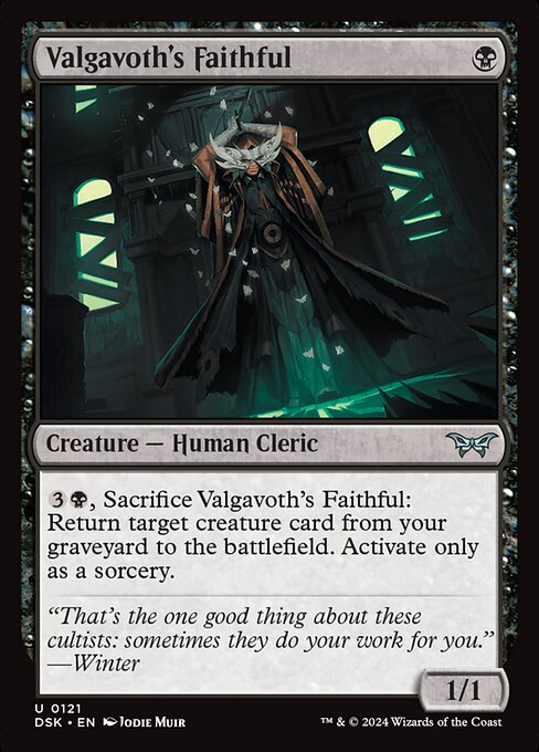 Valgavoth's Faithful (DSK 121)
